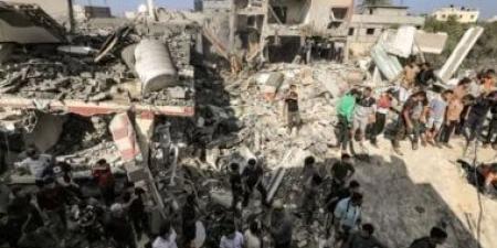 استشهاد فلسطيني وإصابة آخرين بقصف إسرائيلي وسط مدينة خان يونس
