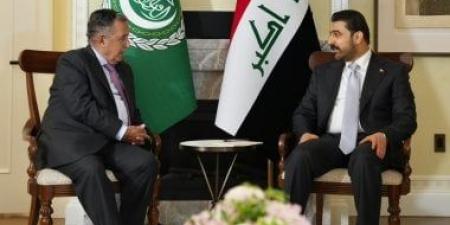 نبيل فهمى ورئيس الوزراء العراقى يبحثان جهود خفض التصعيد واستعادة الاستقرار