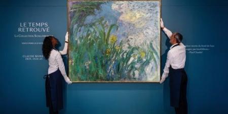 لوحة "Iris" لمونيه تستعد لتحطيم الرقم القياسي في مزادات فرنسا