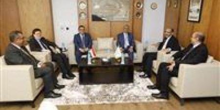 الرئيس التنفيذي لوكالة الفضاء المصرية يستقبل رئيس الأكاديمية العربية للعلوم والتكنولوجيا والنقل البحري