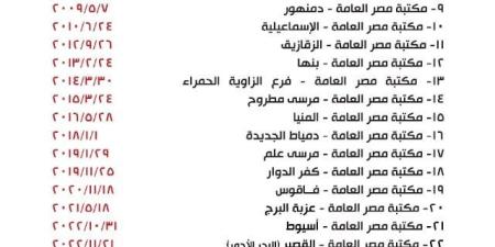 صندوق مكتبات مصر العامة يوسع نطاق خدماته الثقافية إلى 22 محافظة