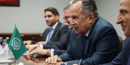 نبيل فهمى يبحث مع لافروف تطورات غزة وتعزيز التعاون العربى الروسى