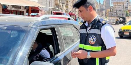 حملات أمنية متنوعة، ضبط 108 آلاف مخالفة مرورية و18 مليون جنيه في قضايا عملة و5 أطنان دقيق مدعم
