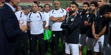 في حضور وزير الرياضة، منتخب مصر يخوض تدريبه الأخير بمركز المنتخبات (صور)
