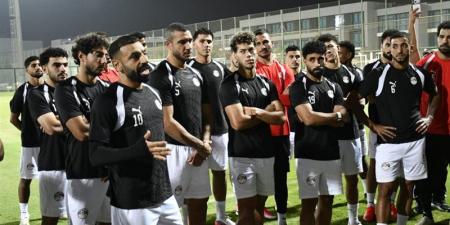 زيزو ومرموش وحمزة على دكة بدلاء منتخب مصر أمام أنجولا