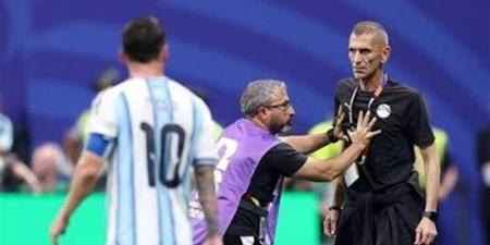بسبب عقوبة الفيفا، غياب سعفان الصغير عن إحماء حراس الفراعنة أمام أنجولا