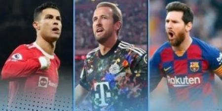 رونالدو يتصدر وكين وصيفًا.. أسرع 10 لاعبين وصولا إلى 100 هدف بـ البيج 5