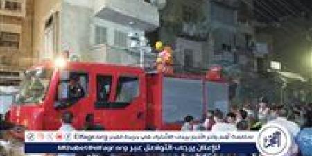 سقوط عقار بالمنيا.. الحماية المدنية تبحث عن سيدة أسفل الأنقاض