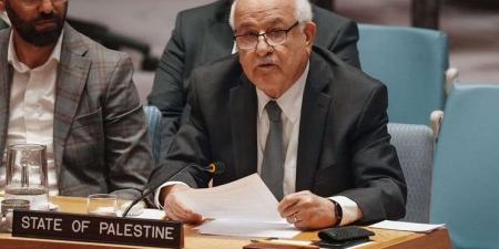 منصور لمجلس الأمن: الاستيطان والضم والهدم والتطهير العرقي تهديد وجودي للشعب الفلسطيني