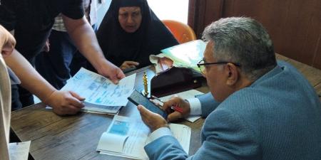 محافظ الدقهلية يستمع إلى مطالب المواطنين بالمركز التكنولوجي