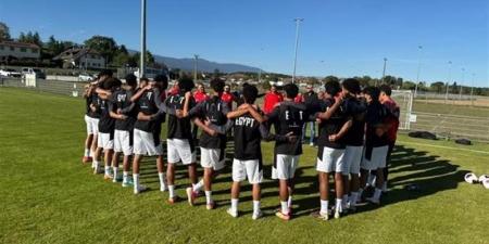موعد مباراة منتخب الناشئين أمام كولومبيا في دورة الصداقة بسويسرا والقناة الناقلة