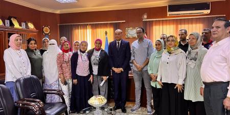 مدير الشباب والرياضة بالإسكندرية: العمل بروح الفريق الواحد والاستفادة بخبرات العاملين للارتقاء بالمنظومة