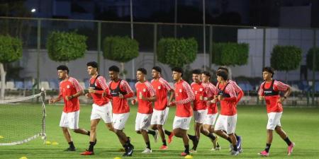 منتخب الشباب يختتم تحضيراته لمواجهة تونس في تصفيات شمال أفريقيا (صور)