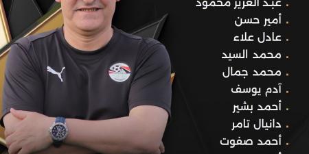تشكيل منتخب الناشئين أمام كولومبيا فى دورة الصداقة الدولية