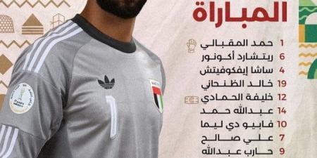 التشكيل الرسمي لمواجهة الإمارات ضد قطر في خليجي 27