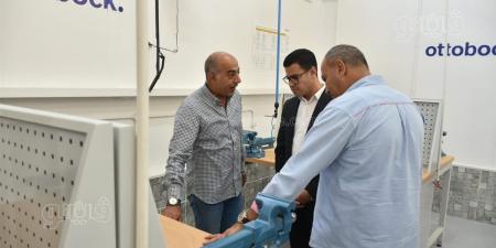 نائب محافظ مطروح يتفقد مركز الأطراف الصناعية ووحدة تصنيع الصوف
