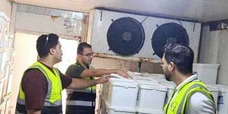 ضبط 2.5 طن جبنة مضاف إليها صودا ك أو ية فى الغربية (صور)