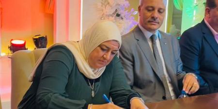 مدير تعليم الإسكندرية يشهد حفل تخرج طالبات مدرسة مصطفى كامل الثانوية الصناعية
