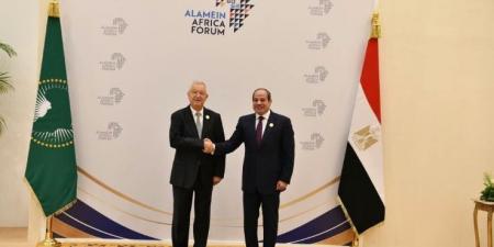 ناصري يُستقبل من قبل الرئيس المصري