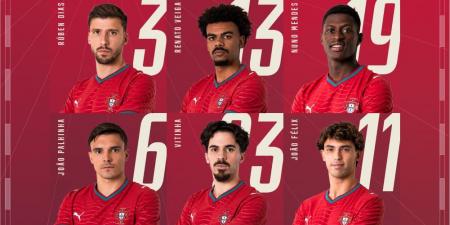 التشكيل الرسمي لمباراة البرتغال ضد النرويج في دوري الأمم الأوروبية