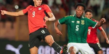 منتخب مصر يخسر أمام جنوب إفريقيا بهدف نظيف وديا (صور)