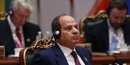 السيسي: التعاون في إدارة الأنهار العابرة للحدود يجب أن يستند إلى قواعد القانون الدولي