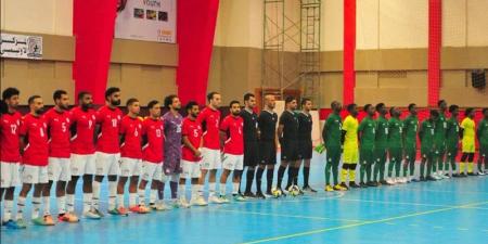 منتخب مصر لكرة الصالات يفوز على زامبيا 7-2 في الودية الأولى
