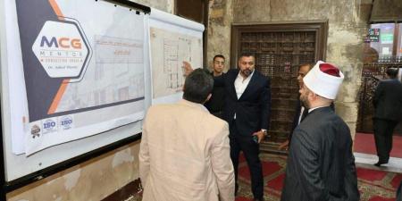 وزير الأوقاف يتفقد مسجد «الشعراني» لبدء أعمال التطوير الشامل