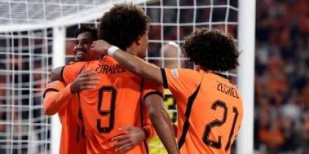 هولندا تهزم صربيا 2-1 وتتصدر ترتيب المجموعة في دوري الأمم الأوروبية