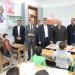 محافظ الجيزة يتفقد إحدى المدارس بالصف لمتابعة انتظام العملية التعليمية