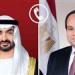الرئيس السيسي يؤكد للشيخ محمد بن زايد تضامن مصر الكامل مع الإمارات ودعمها