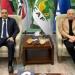 هانى أبو ريدة يجتمع مع وزير الشباب والرياضة الجزائري