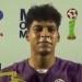 محمد عبيد حارس مرمى منتخب الناشئين أفضل لاعب في مباراة المغرب