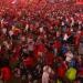 أجواء احتفالية تخطف القلوب فى Fan Zone بالعاصمة الجديدة بعد أداء الفراعنة فى كأس العالم.. فيديو