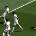 الجمهور يحتفل بتقدم منتخب مصر في الشوط الأول بالعاصمة الإدارية (فيديو)