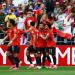 محمود صابر يسجل الهدف الأول لمنتخب مصر أمام إيران.. صور