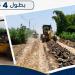 ضمن مشروعات الخطة الاستثمارية.. رصف طريق جسر ترعة فرهاش بكوم حمادة بطول 4 كم