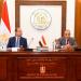 وزير الخارجية يستقبل وزير المالية ويعقدان لقاء مع السفراء المنقولين للخارج