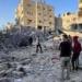 استشهاد طفل وإصابة 5 فلسطينيين في غارة إسرائيلية على الزوايدة وسط غزة