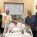 عمرو مصيلحي يطمئن على أحمد عادل دولا بعد جراحة الرباط الصليبي