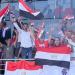 الجالية المصرية تؤازر المنتخب الوطني أمام جنوب السودان (صور)