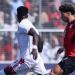 التعادل السلبى مستمر بين منتخب مصر وجنوب السودان بعد 30 دقيقة