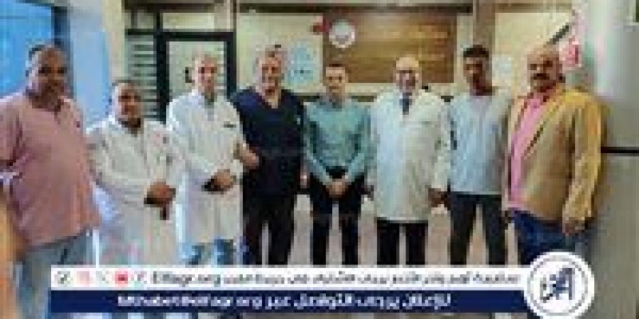 نائب محافظ أسوان يطمئن على الخدمات الطبية بمستشفى أسوان الجامعي