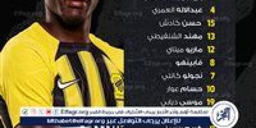 تشكيل الاتحاد الرسمي أمام الخليج في دوري روشن السعودي