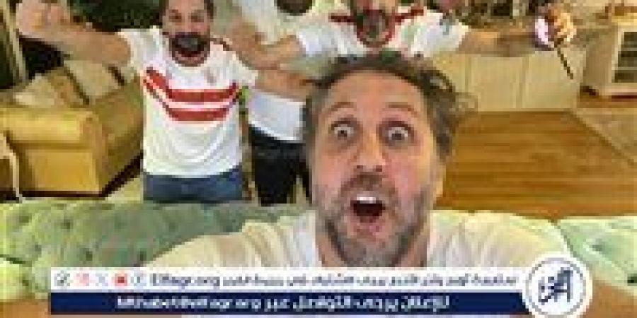 مبروك يا تيشرت العمر.. بهذه الطريقة هشام ماجد يهنئ الزمالك بلقب السوبر الأفريقي