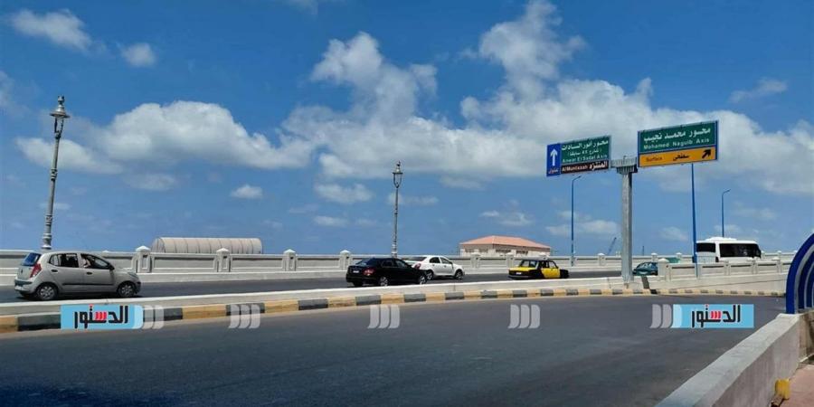 غلق دوران نهاية محور محمد نجيب بكورنيش الإسكندرية لمدة 15 يومًا