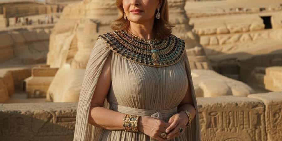 أحفاد التاريخ والحضارة.. نجوم الفن بالزي الفرعونى احتفالا بالمتحف المصري