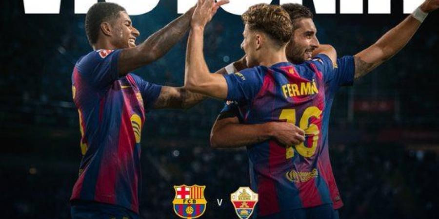 برشلونة يواصل انتصاراته بثلاثية في شباك إلتشي بالدوري الإسباني