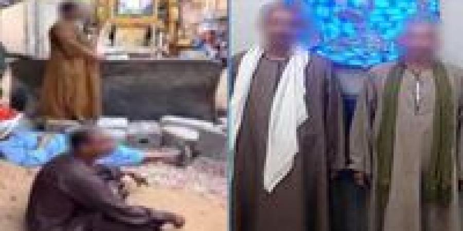 ضيط شخصين تعديا على العاملين بالوحدة المحلية ومنعهم من رصف أحد الشوارع بسوهاج