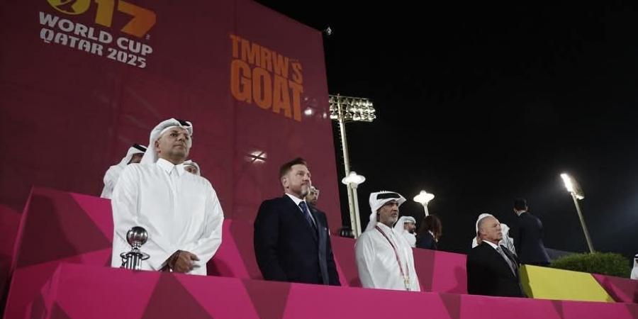 هاني أبو ريدة يحضر افتتاح بطولة كأس العالم للناشئين بقطر